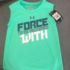 Under Armour boys sleeveless shirt